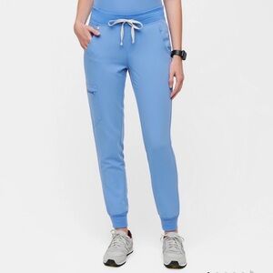 Figs Light Blue Jogger Pants (Zamora Jogger Scrub Pants™)